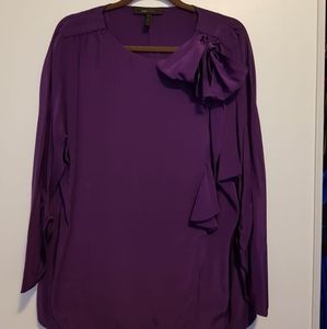 BCBG Purple Blouse